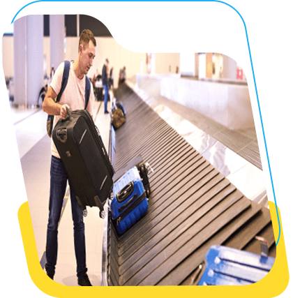 Reduced Risk of Lost Baggage